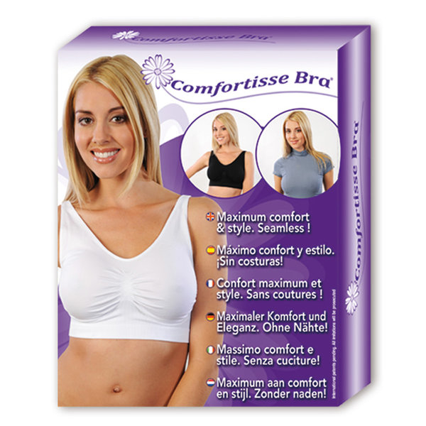BEST DIRECT Comfortisse Push Up Bra (3x1), Perfect Fitting Bra, Most  Supporting, Soft Knitted, Cross-Push Technology