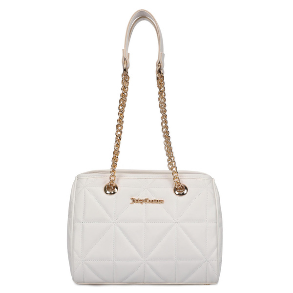 White Leather Juicy offers Couture Purse